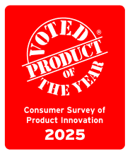 Voted Product of the Year Badge